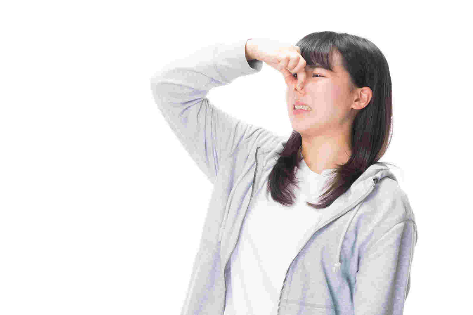 臭いと拒否反応を見せる女性