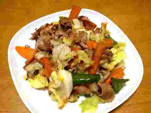 野菜炒め