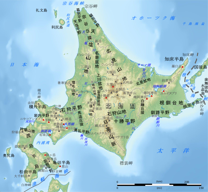 北海道地図