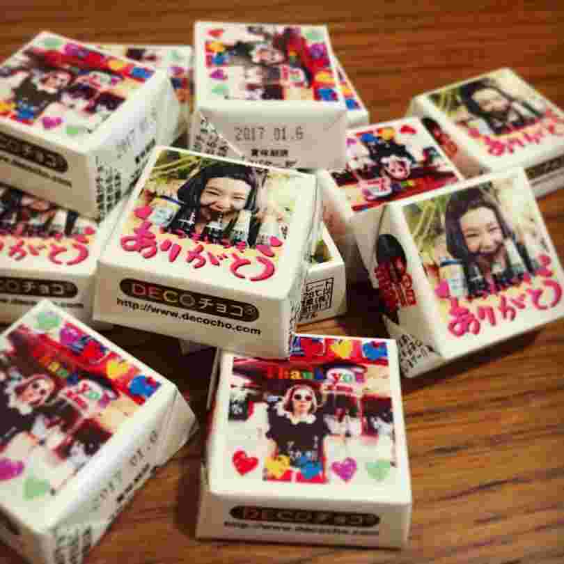 オリジナルお菓子のチロルチョコ