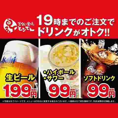 ホットペッパーのとりでんのクーポンの様子