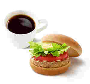 モスバーガーのソイモーニング野菜バーガー