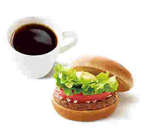 モスバーガーのモーニング野菜バーガー