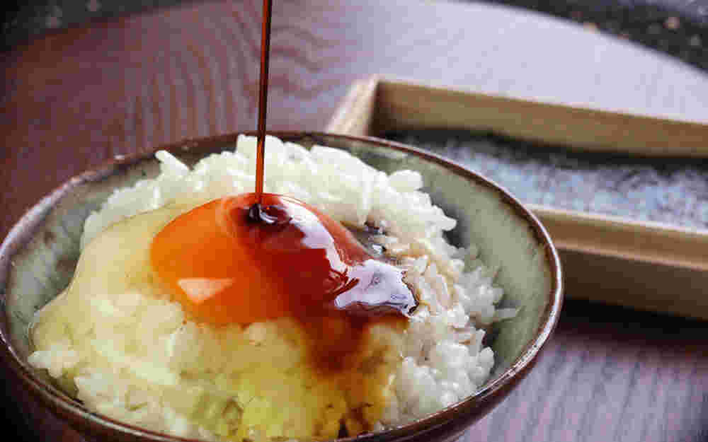 八代目儀兵衛の卵かけご飯