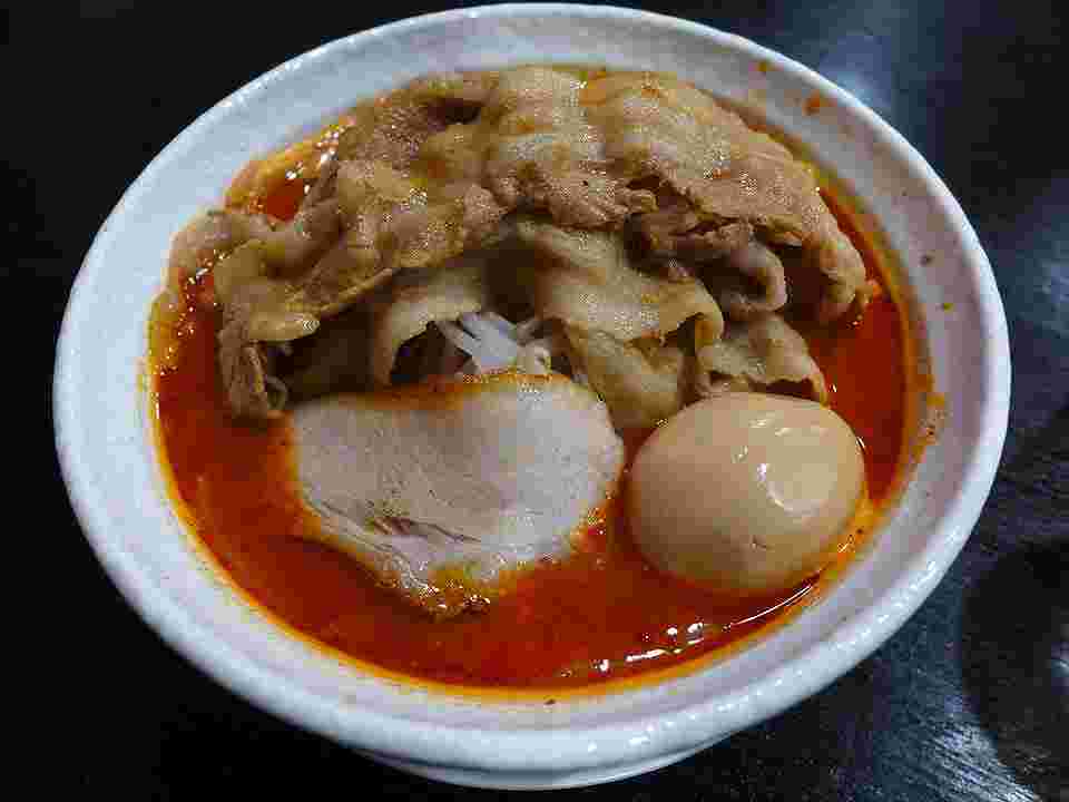 男の火山味噌 大噴火麺 太麺 ＠８５０