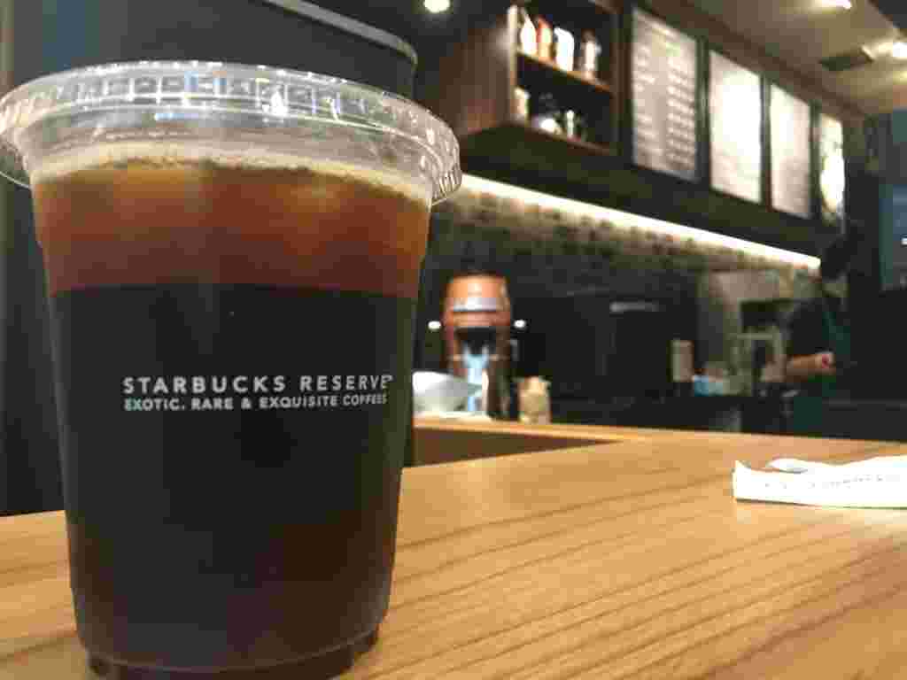 スターバックスリザーブのコーヒー