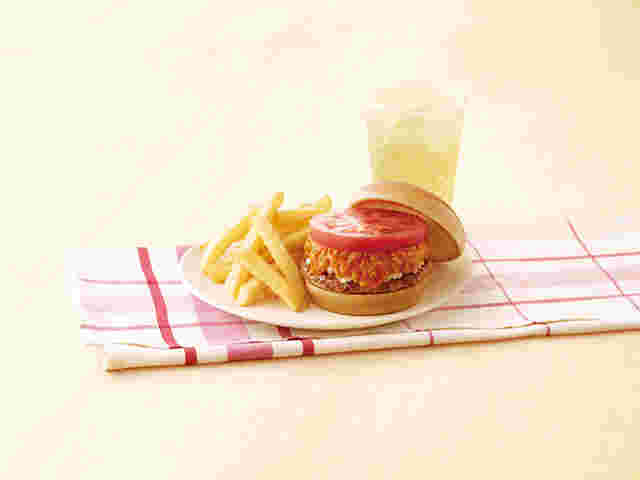モスバーがとポテトとドリンク