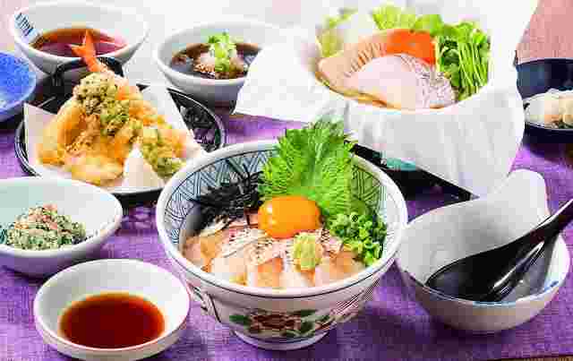 夢庵の鯛めし御膳
