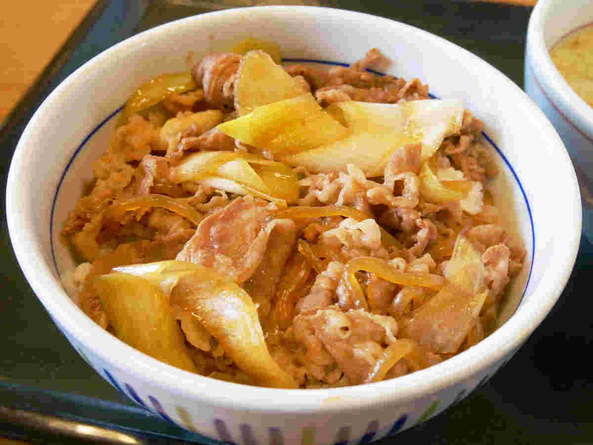 なか卯の和風牛丼