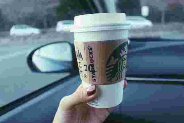 スタバのホットドリンク