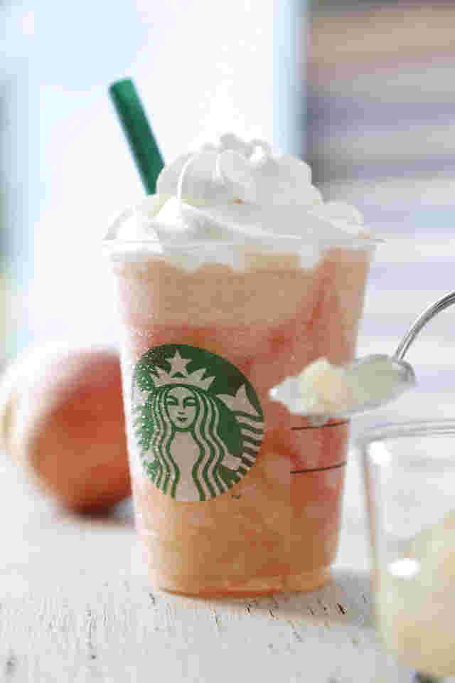 ピーチインピーチフラペチーノ