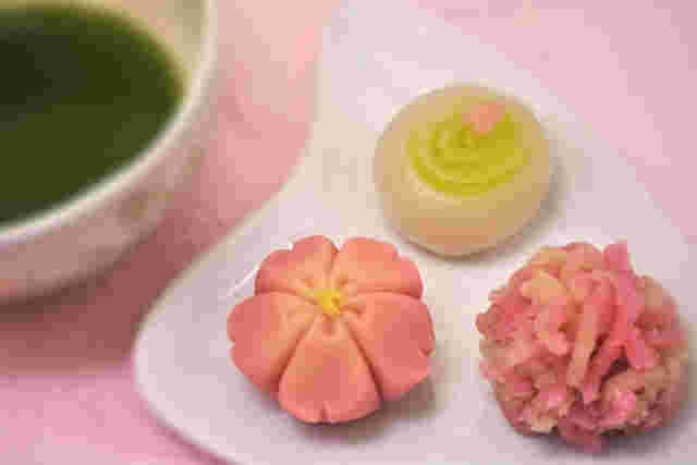 和菓子の中でもグレードの高い上生菓子