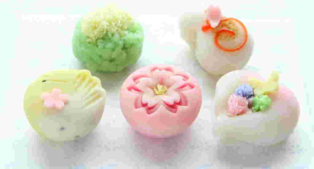 種類の豊富な和菓子