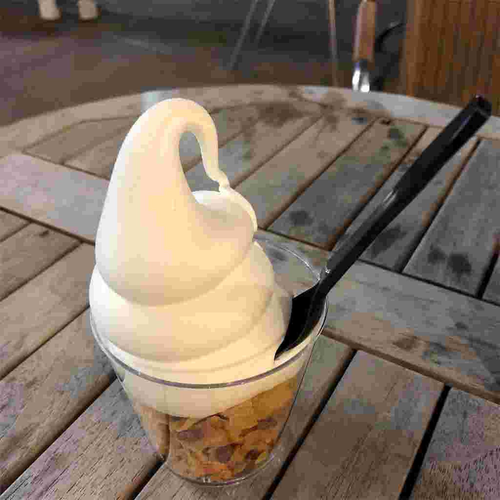 ソフトクリームの画像