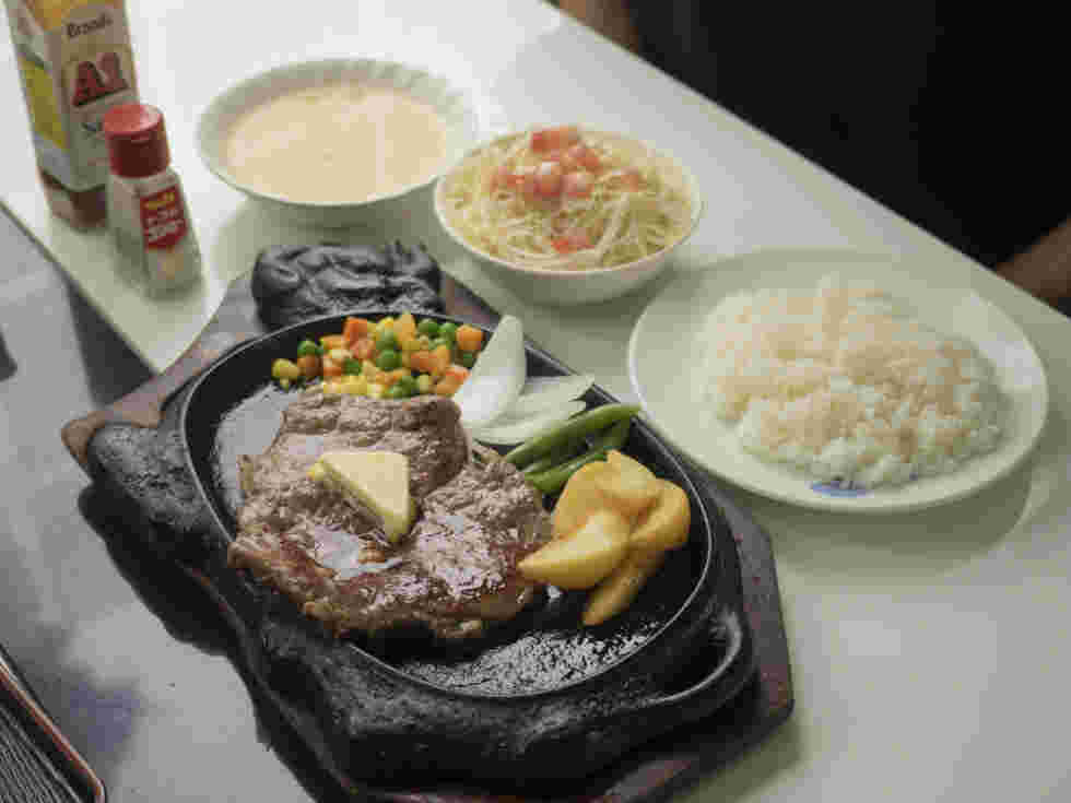ステーキ定食