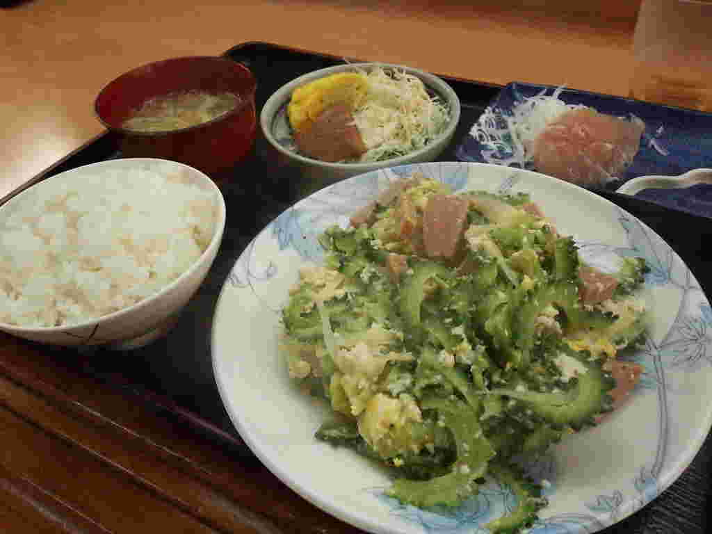 ゴーヤー定食