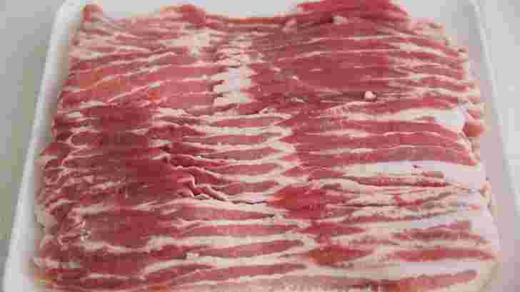 コストコの国産豚肉肩ロースうすぎり