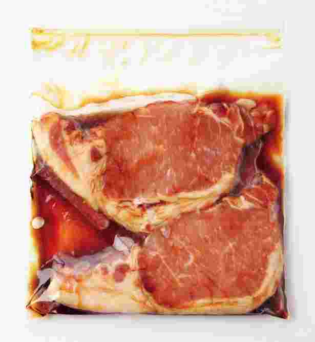 豚肉の味付け保存