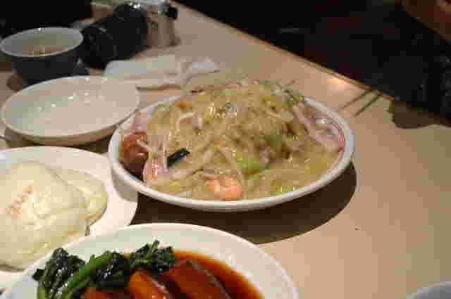 江山楼の皿うどん