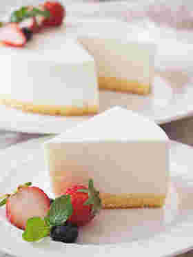 ムースのケーキ