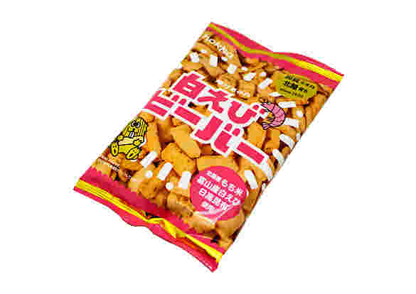 白えびビーバーのパッケージ