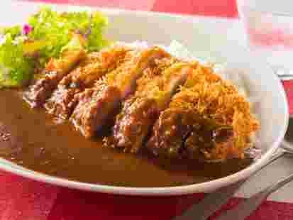 カツカレーの画像