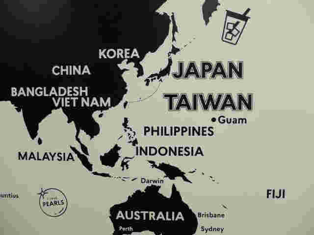 アジアの地図