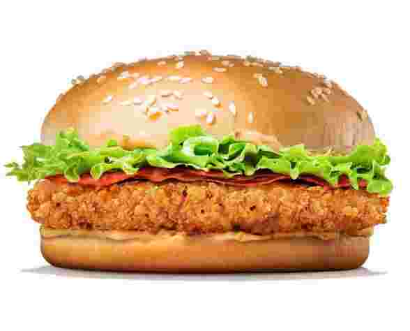 バーガーキングのクリスピーチキンバーガー