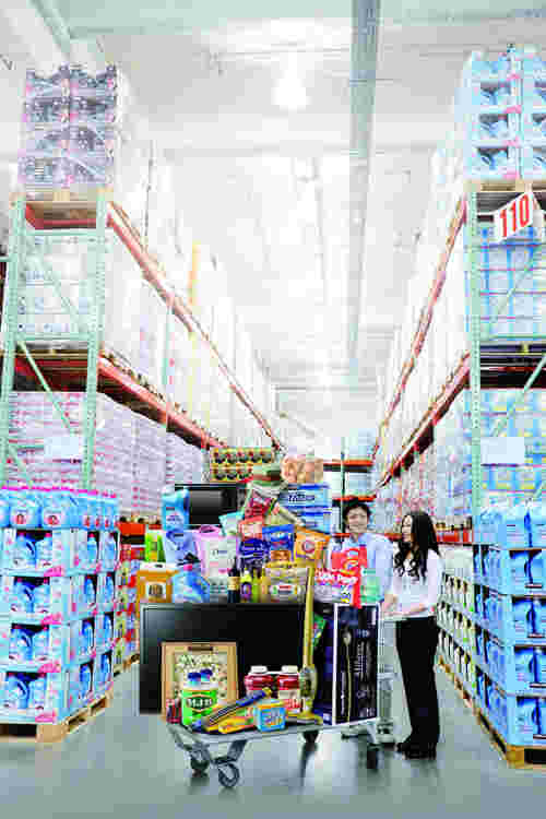 コストコ店内