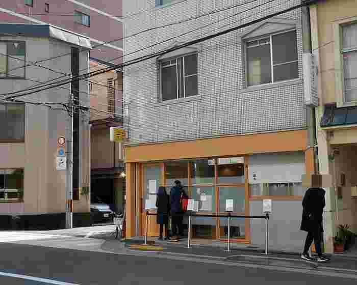 離れの店舗外観の様子