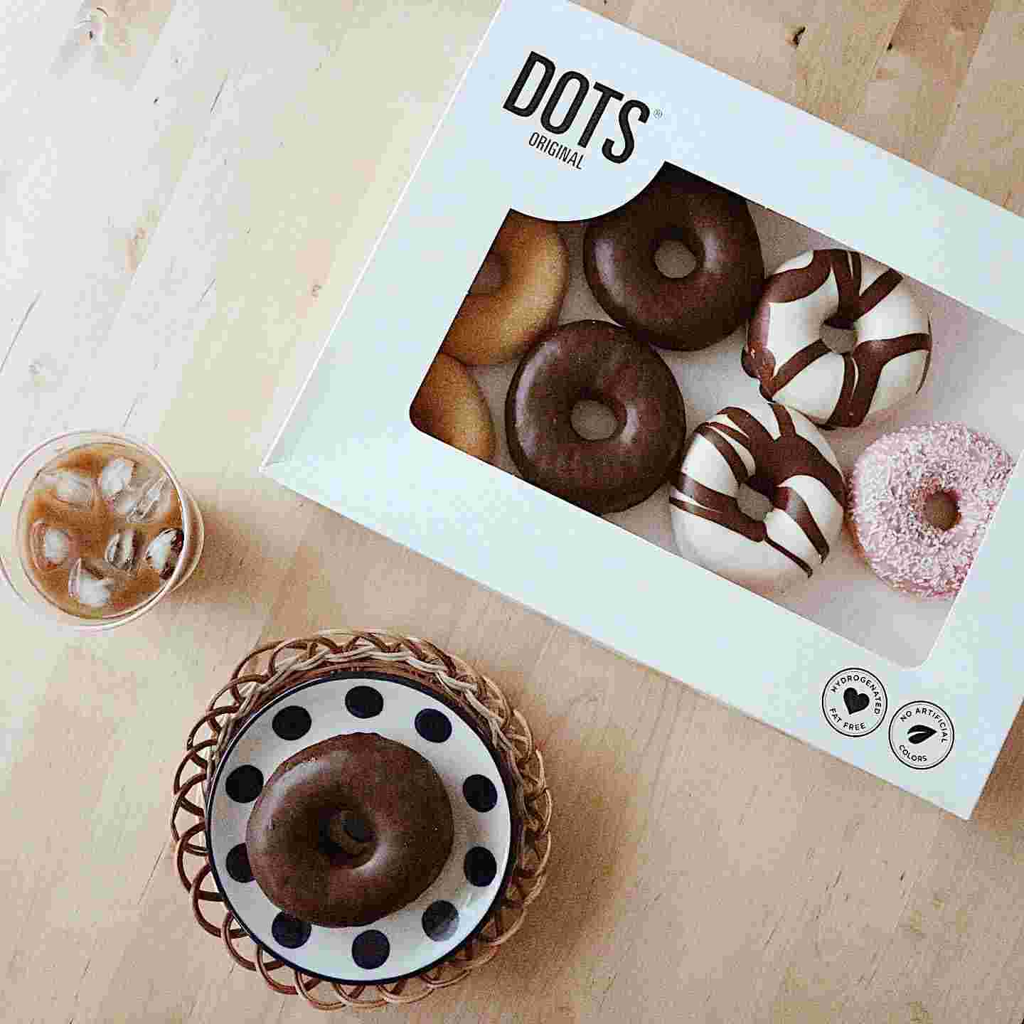 お皿に乗せたDOTS