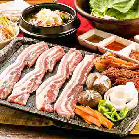 サムギョプサルの材料