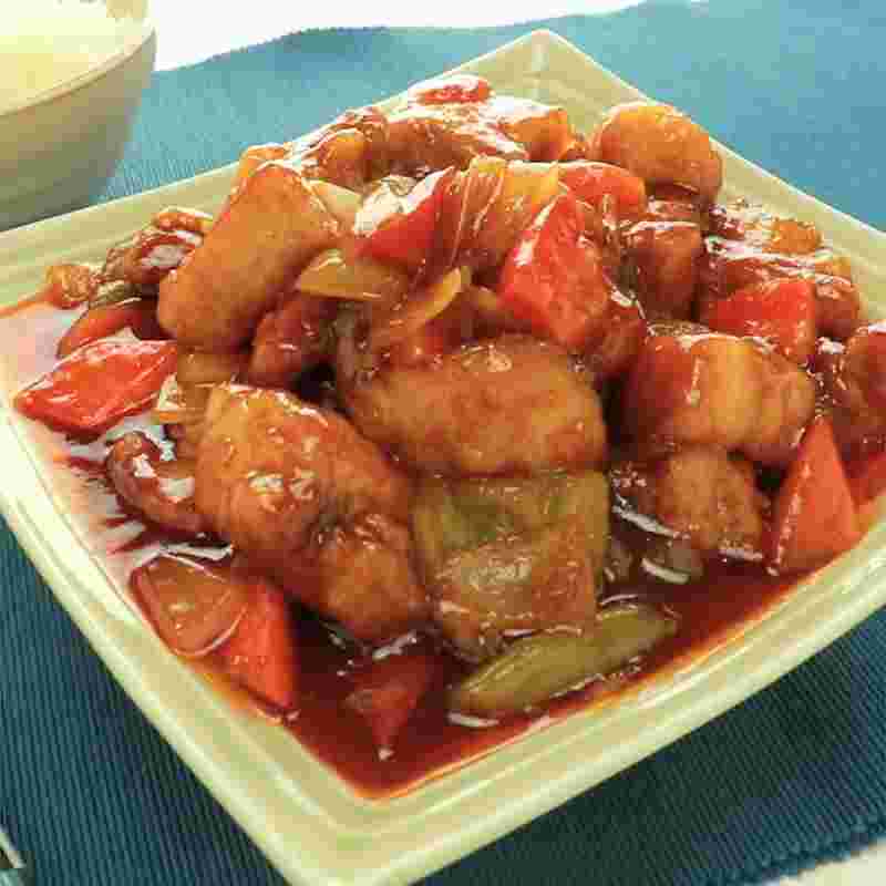 豚バラ肉の酢豚