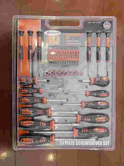 HOMAK スクリュードライバーセット 51pc
