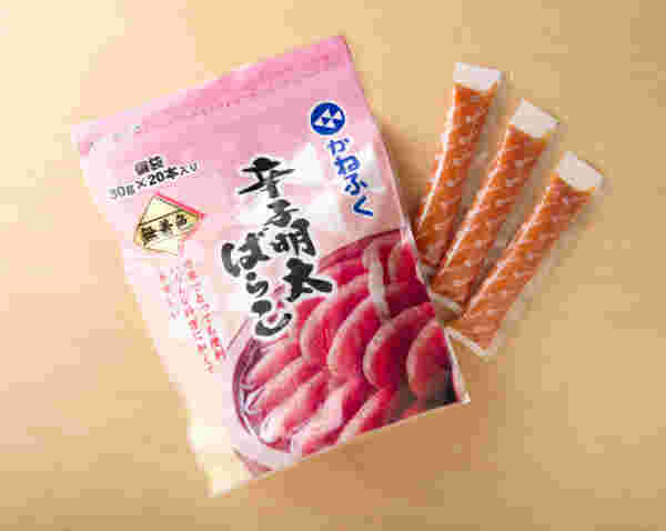 辛子明太ばらことパッケージ