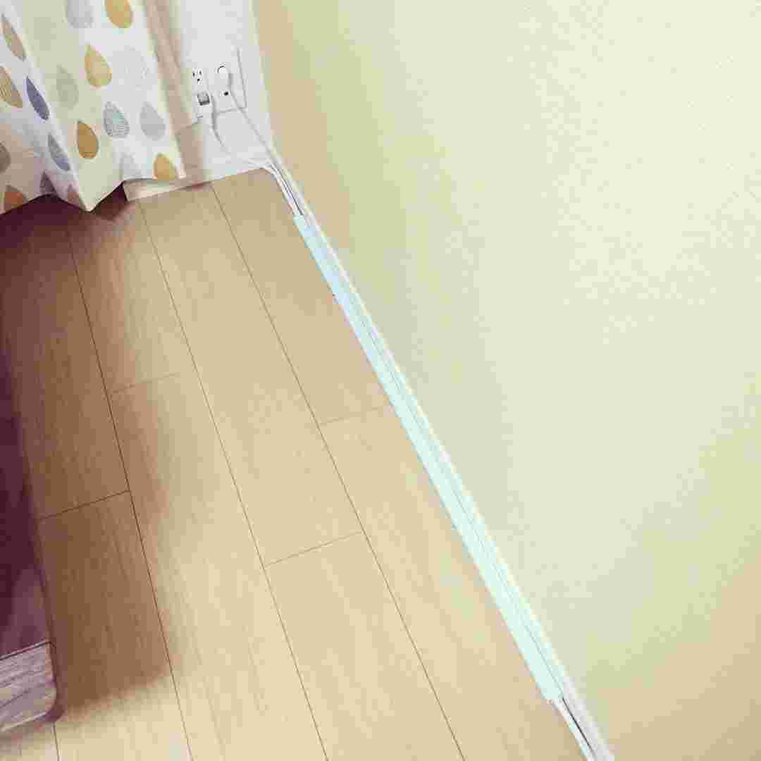 白の配線カバーを使用したイメージ