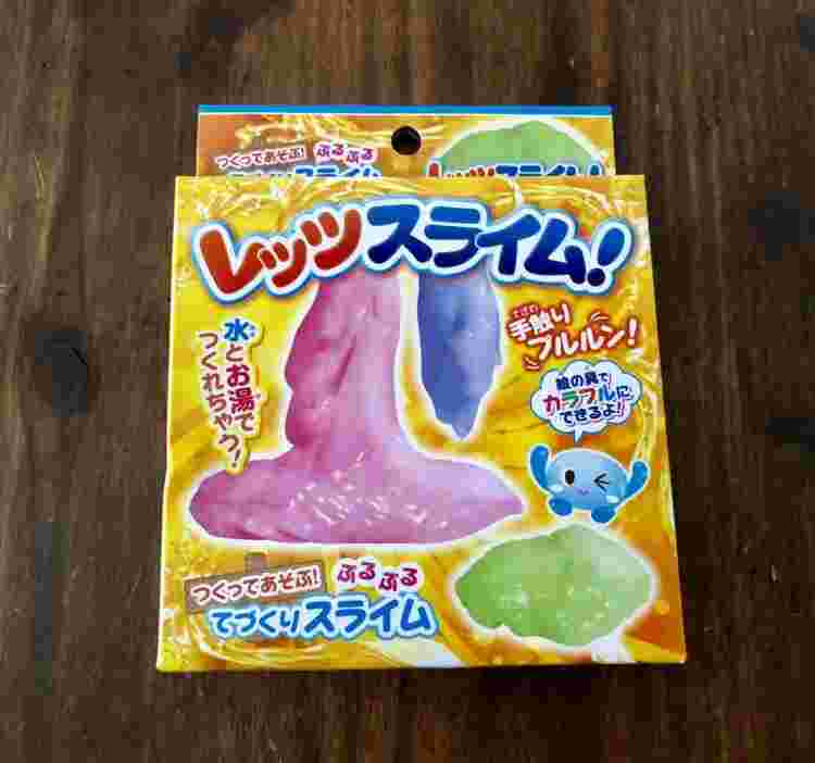 セリアのスライムキット「レッツスライム！」