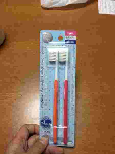 【ダイソー】W毛先銀イオン歯ブラシ