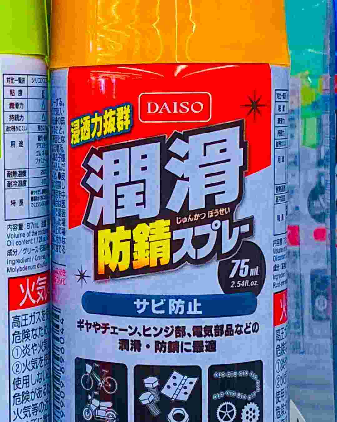 潤滑防錆スプレー