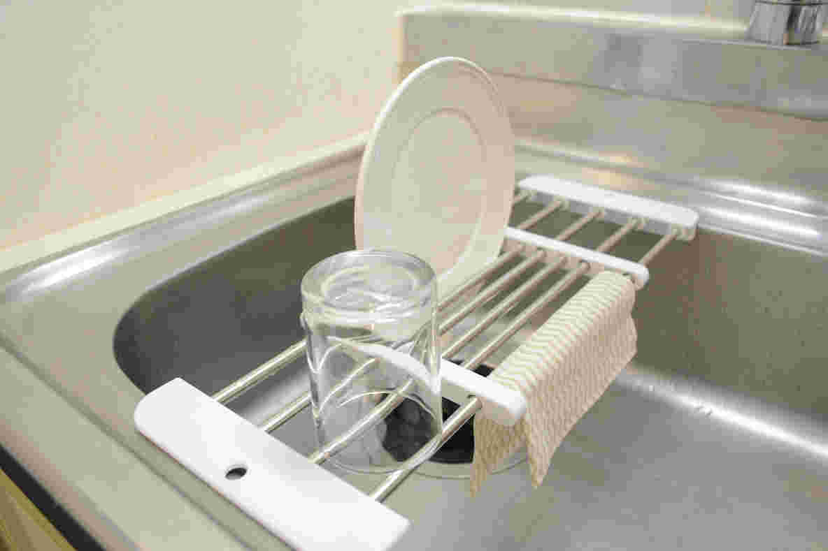 伸縮水切りラック