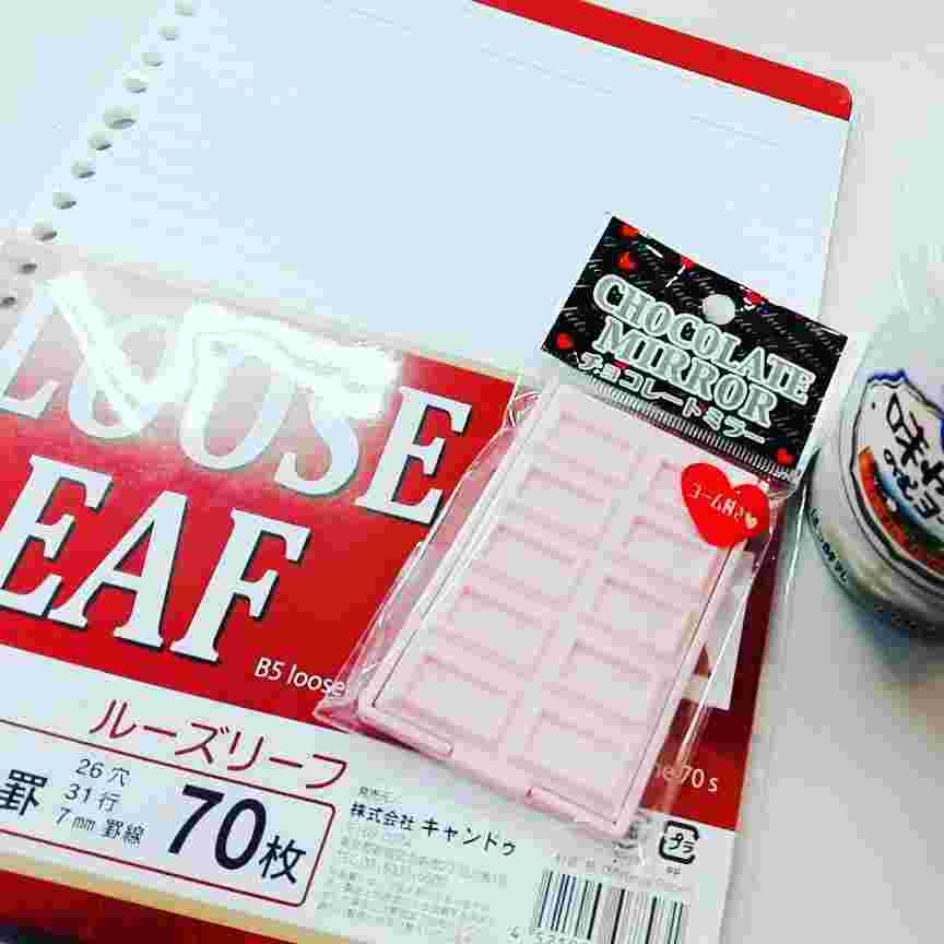 罫線タイプのルーズリーフ