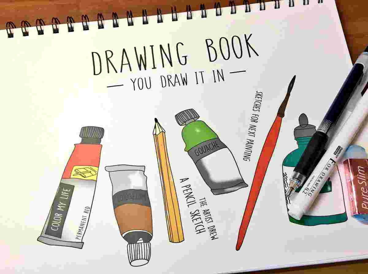 DRAWING BOOK（厚紙タイプA4サイズ）