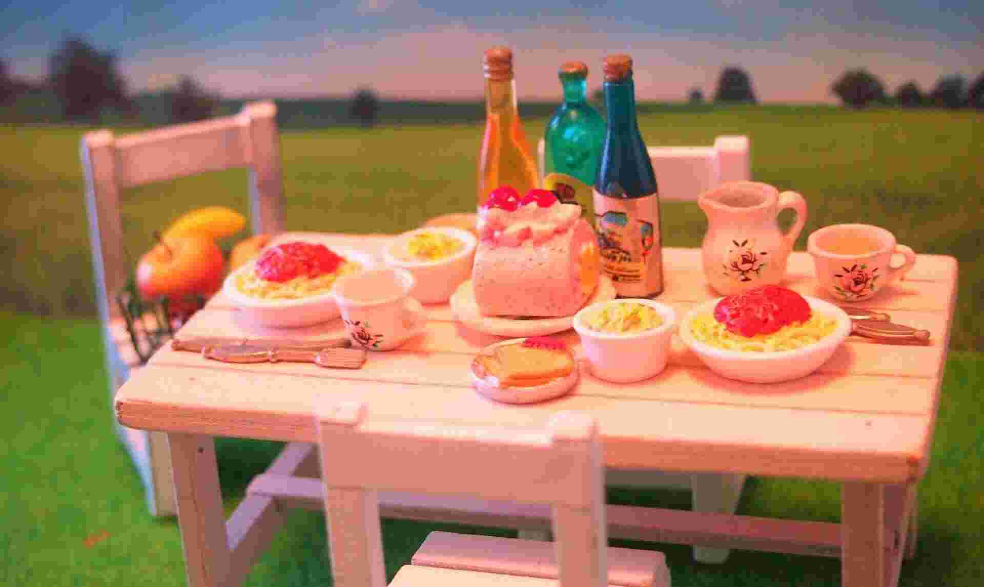 エポキシパテで作ったフェイクフード