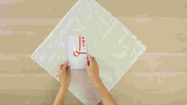 結婚式の袱紗の包み方