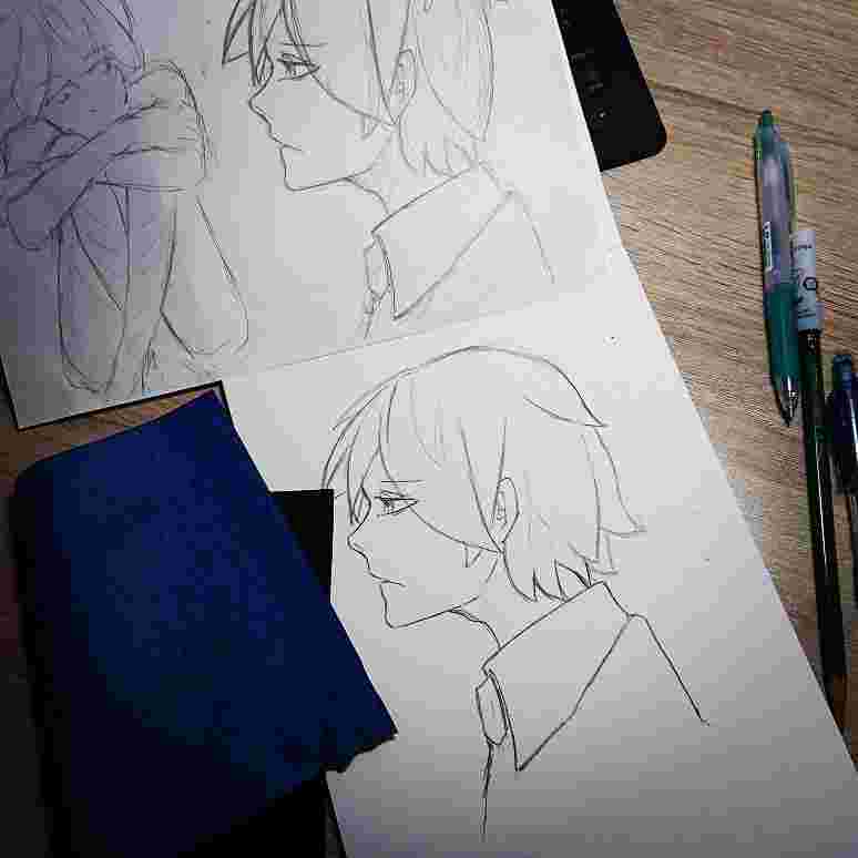 イラストなどの複写