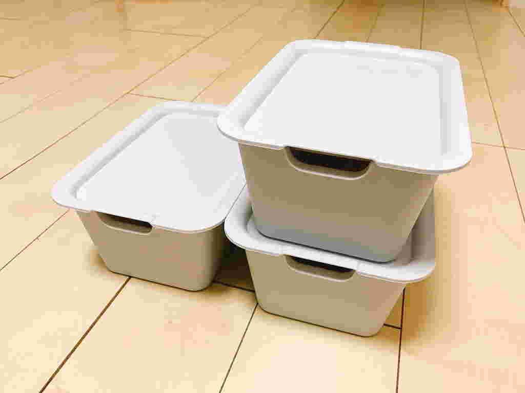 蓋つきプレーンボックス
