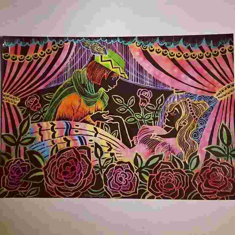 メルヘンの森の中の一枚