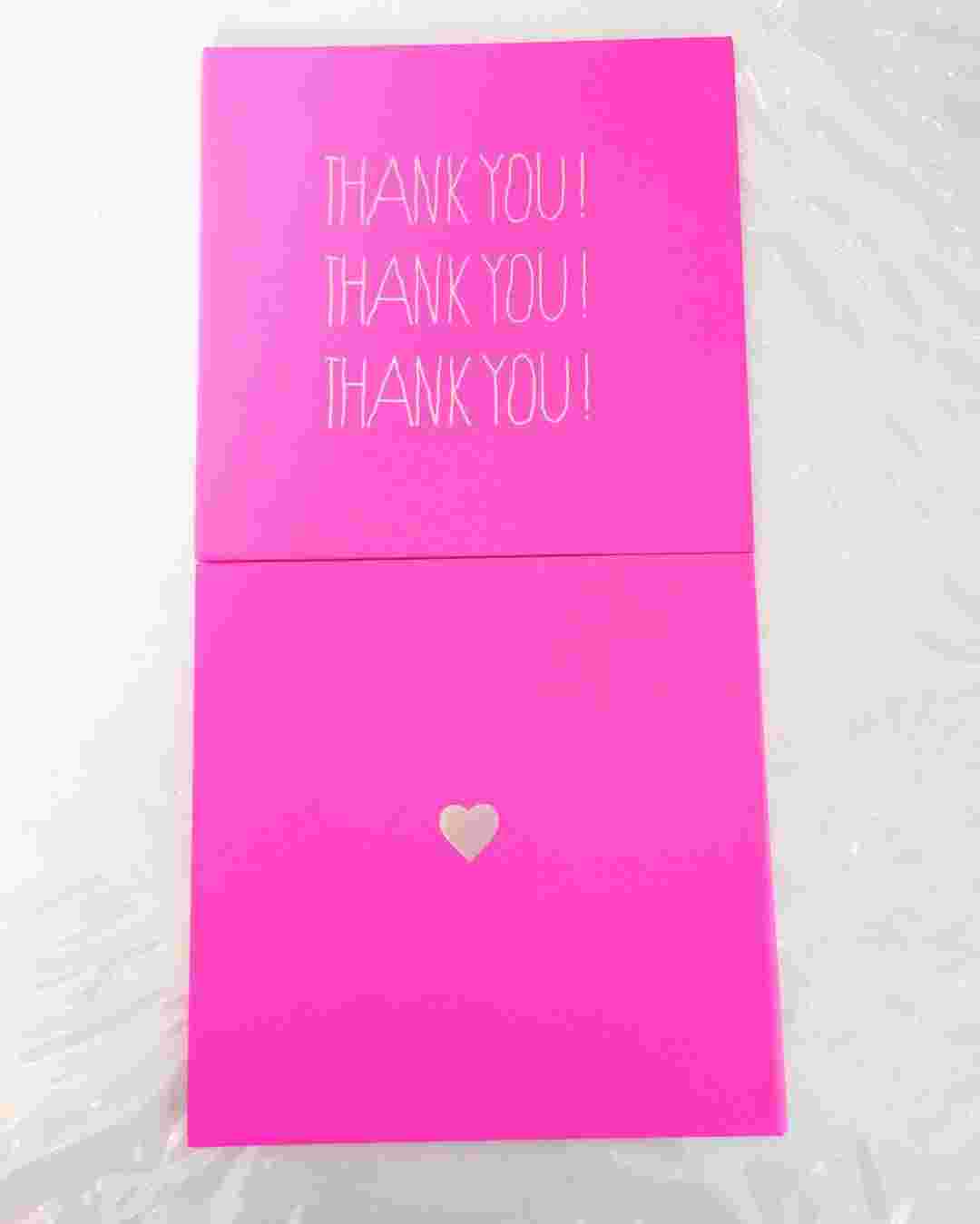 100均のTHANK YOU！色紙の商品紹介