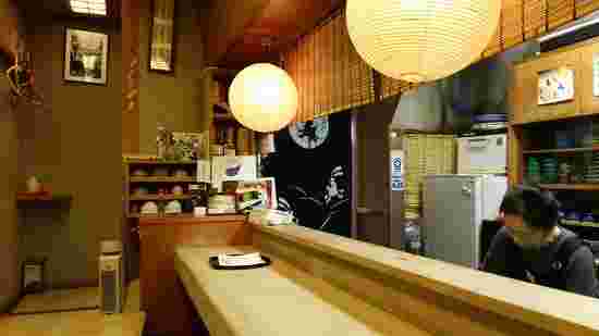 かつ竹の店内