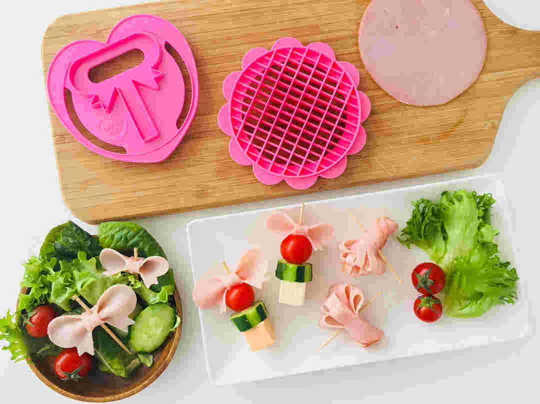 100均のキャラ弁グッズ使用例
